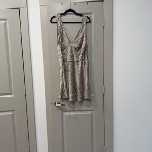 PINK by Frankie's Bikinis Leopard Print night gown